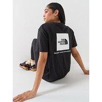 The North Face Womens Evolution Half Dome Relaxed T-Shirt - Black