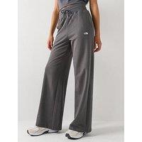 The North Face Womens Essential Light Wide Leg Joggers - Grey