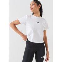The North Face Womens Essential Regular Cutie T-Shirt - White