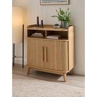 The Very Collection Louvre Compact Sideboard - Oak - Fsc Certified