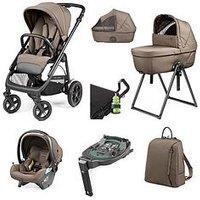 Peg Perego Veloce Tc Deluxe Travel System - Pine Bark