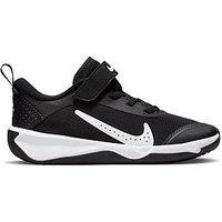 Nike Little Kids Omni Multi-Court Trainers - Black