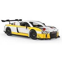 Brick Shop Hot Wheels 15-In Audi R8 Lms Building Toy Kit (820 Pieces), For Collectors