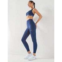 Nike Womens One Dri-Fit Training High Rise Tights - Navy