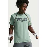 Nike Mens Training Dri-Fit Graphic T-Shirt - Green