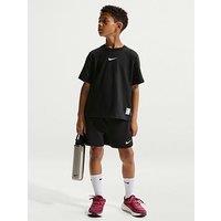 Nike Junior Boys Training Dri-Fit Short Sleeve Top - Black