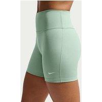 Nike Womens Training Dri-Fit One High Rise 5 Inch Bike Shorts - Green