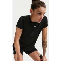 Nike Womens One Classic Dri-Fit Training T-Shirt - Black/White