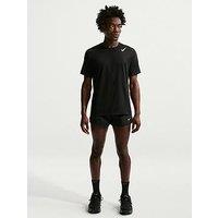Nike Mens Running Fast Dri-Fit 3 Inch Brief Lined Shorts - Black