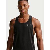 Nike Mens Running Fast Dri-Fit Singlet - Black