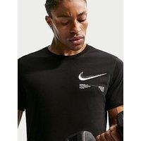 Nike Mens Training Dri-Fit Graphic T-Shirt - Black
