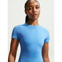 Nike Womens Training One Fitted T-Shirt - Blue