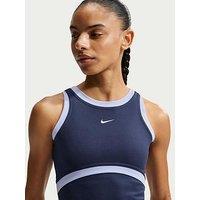Nike Womens Training One Dri-Fit Tank - Navy