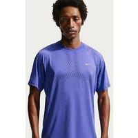 Nike Mens Running Stride Dri-Fit Adv Short Sleeve Top - Blue