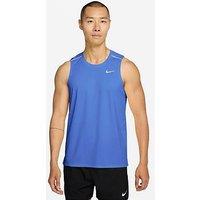 Nike Mens Running Miler Dri-Fit Tank - Blue
