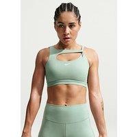 Nike Womens Training Padded Sports Bra - Green