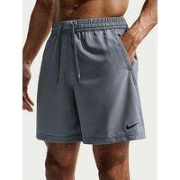 Nike Mens Training Dri-Fit 7 Inch Unlined Versatile Shorts - Grey