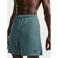 Nike Mens Training Dri-Fit 7 Inch Fleece Shorts - Green