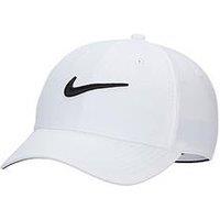 Nike Unisex Training Structured Swoosh Cap - White