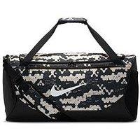Nike Unisex Training Medium Brasilia Duffel Bag - Black/White
