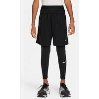 Nike Junior Boys Training Tights - Black