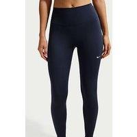 Nike Womens One Dri-Fit Training High Rise 7/8 Tights - Navy
