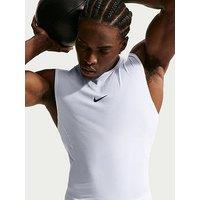 Nike Mens Training Dri-Fit Tight Sleeveless Fitness Top - White
