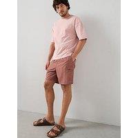The Very Collection Quick Dry Cargo Swim Shorts - Berry
