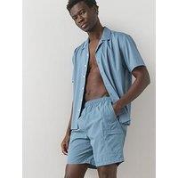 The Very Collection Quick Dry Cargo Swim Shorts - Blue