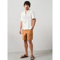 The Very Collection Quick Dry Cargo Swim Shorts - Brown