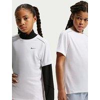 Nike Junior Boys Dri-Fit Short Sleeve Top - White