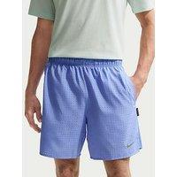 Nike Mens Running Challenger Dri-Fit 7 Inch 2 In 1 Shorts - Blue
