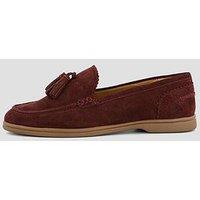 The Very Collection Real Suede Loafer - Brown