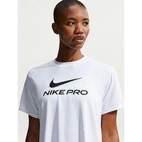 Nike Womens Training Pro 365 Dri-Fit Loose T-Shirt - White