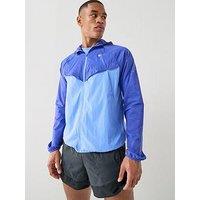 Nike Mens Running Repel Uv Jacket - Blue