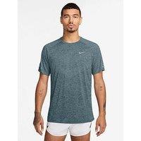 Nike Mens Running Dri-Fit Adv Short Sleeve Top - Green