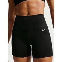 Nike Womens Training High Waisted 5 Inch Biker Shorts - Black