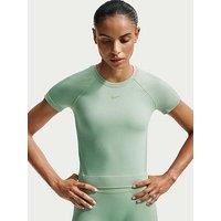 Nike Womens Training Dri-Fit Short Sleeve Top - Green