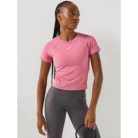 Nike Womens Training Pro Dri-Fit Seamless T-Shirt - Pink