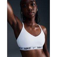 Nike Womens Training Dri-Fit Indy Light Support Sports Bra - White