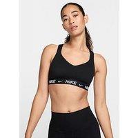 Nike Womens Training Dri-Fit Indy High Support Sports Bra - Black/White