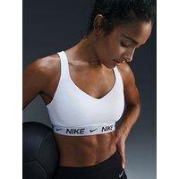 Nike Womens Training Dri-Fit Indy High Support Sports Bra - White