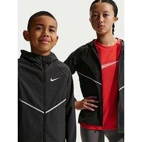 Nike Junior Boys Kids Repel Uv Training Jacket - Black
