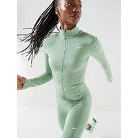 Nike Womens Training One Dri-Fit Full Zip Fitted Jacket - Green