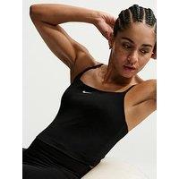 Nike Womens One Dri-Fit Training Bra Tank - Black/White