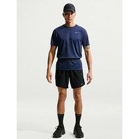 Nike Mens Stride Dri-Fit Running 7 Inch Brief Lined Shorts - Black