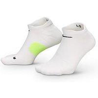 Nike Unisex Running Lightweight No-Show Socks (1 Pair) - White