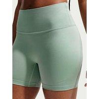 Nike Womens Running High Waisted 4 Inch Tight Shorts - Green