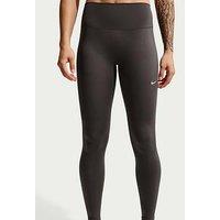 Nike Womens Training High Waisted Full Length Leggings - Grey