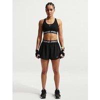 Nike Womens Training Pro 2 In 1 Shorts - Black